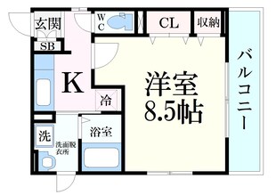 甲南山手駅 徒歩6分 2階の物件間取画像